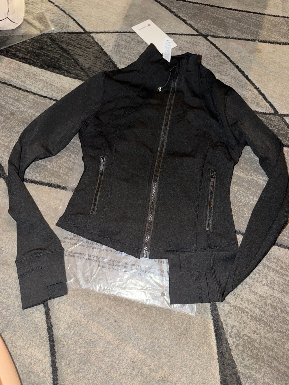 lululemon athletica Black Zip-Up Define Jacket